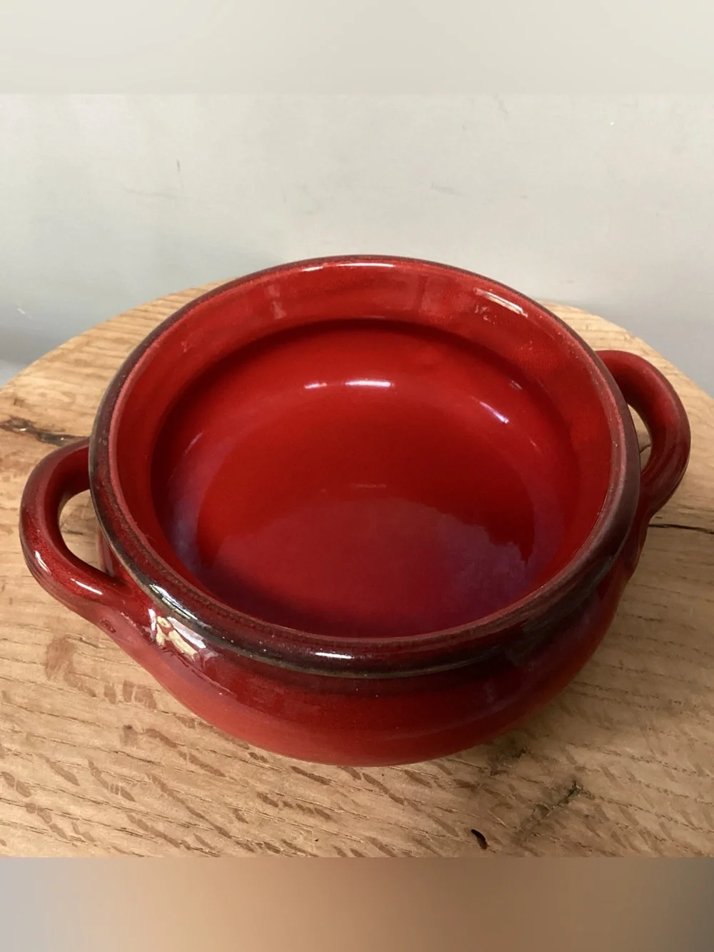 🔴 Vintage - De Silva - Made In Italy - Terracotta Red Casserole Dish - Beautiful